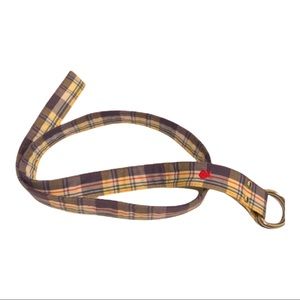 Maax Preppy Plaid Belt Women's Large